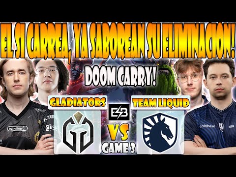 GLADIATORS VS TEAM LIQUID BO3[GAME 3]CCNC, WATSON VS NISHA, SABERLIGHT - DREAMLEAGUE SEASON 26 - ESB