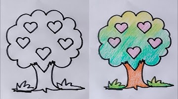 How to draw a family tree/Family tree drawing easy step by step @SimpleLineDrawing 