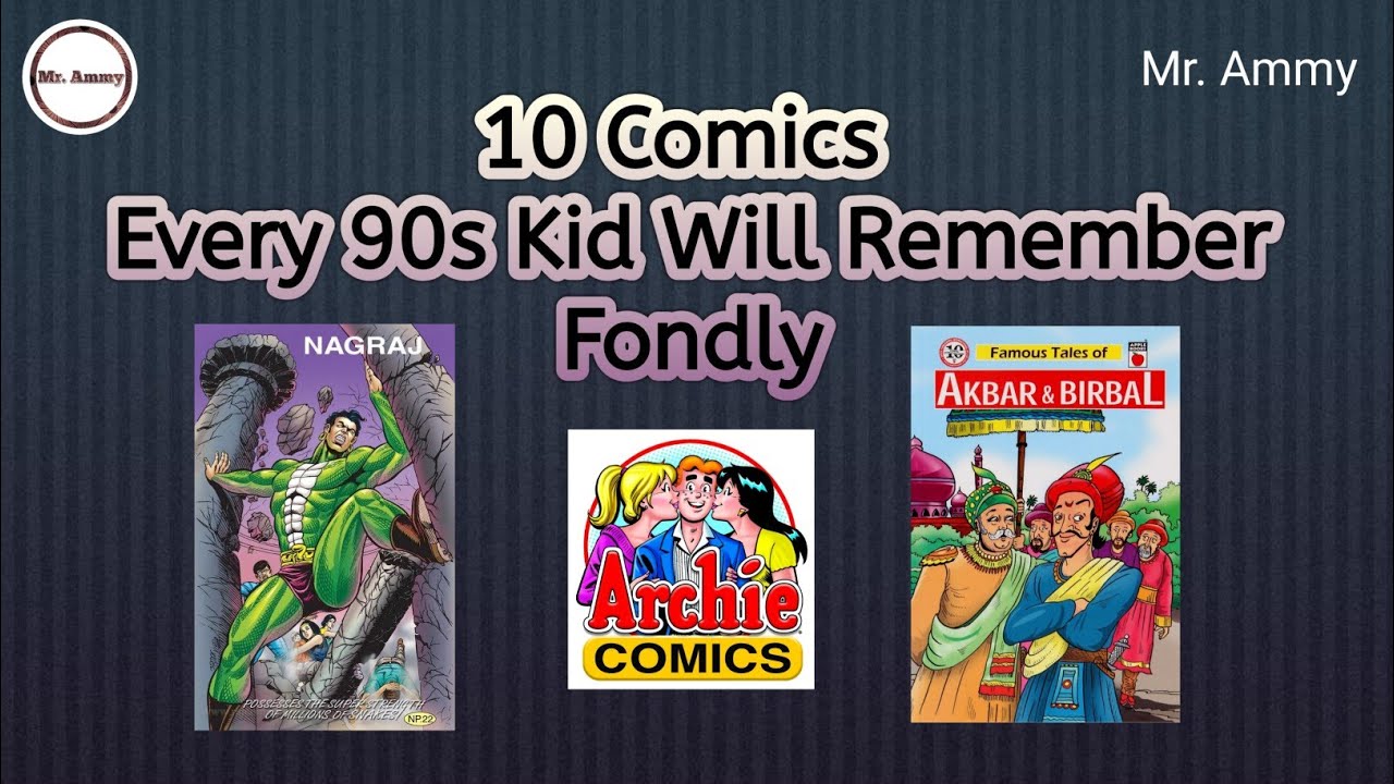10 Comics Every 90s Kid Will Remember Fondly - YouTube