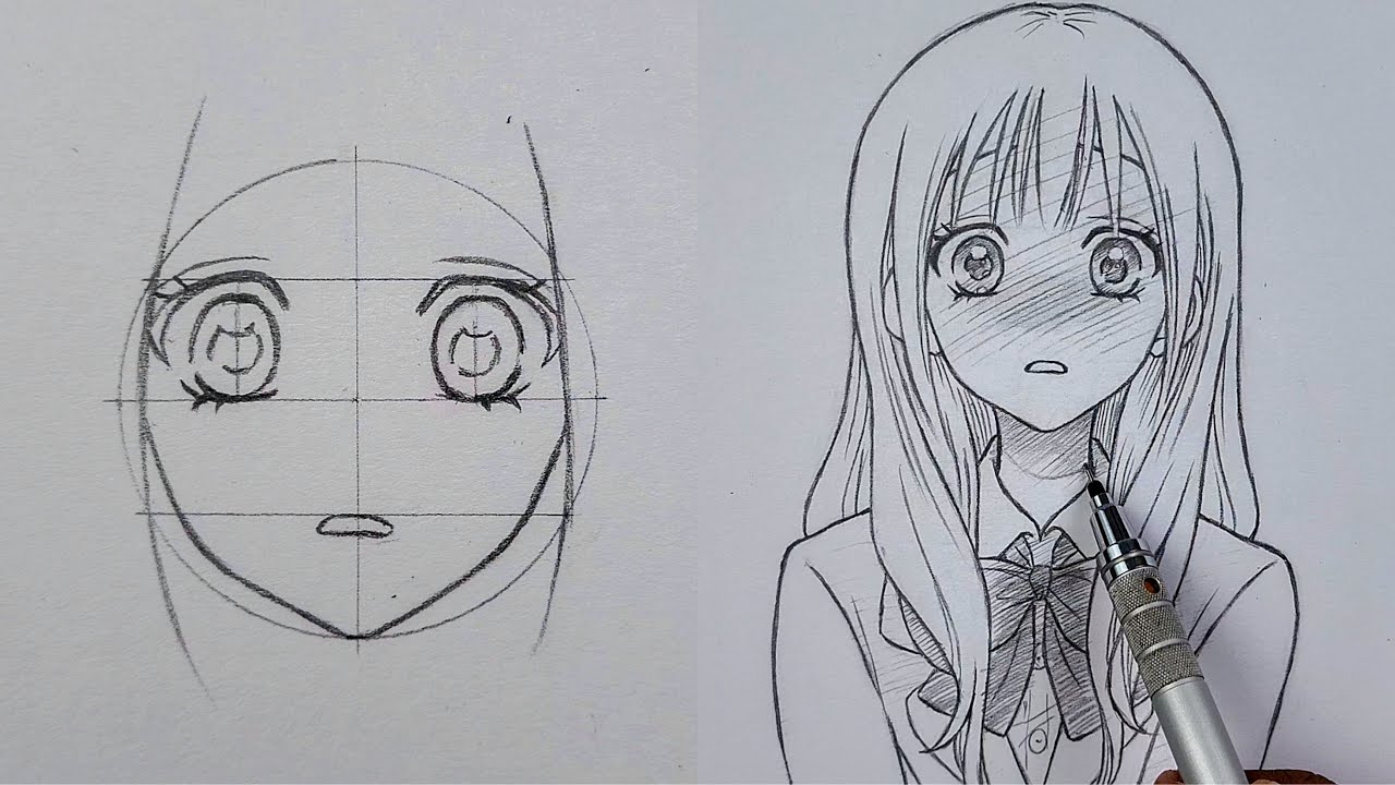 How To Draw Anime. Satisfying Anime Art 