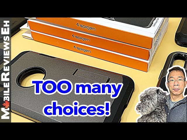 What's the BEST Spigen case for the iPhone XS and XS MAX? Tough vs Rugged vs Neo Hybrid vs Thin Fit