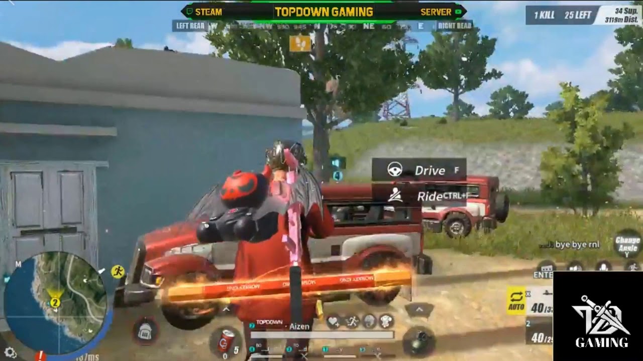 RULES OF SURVIVAL - Wipeout Fireteam (AKM Rampage)