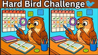 Can You Spot All Hidden Differences in These Bird Scenes 🐦🤯 | Level 55