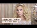 Ondas con volumen. Peinado de boda | Anna Komarova