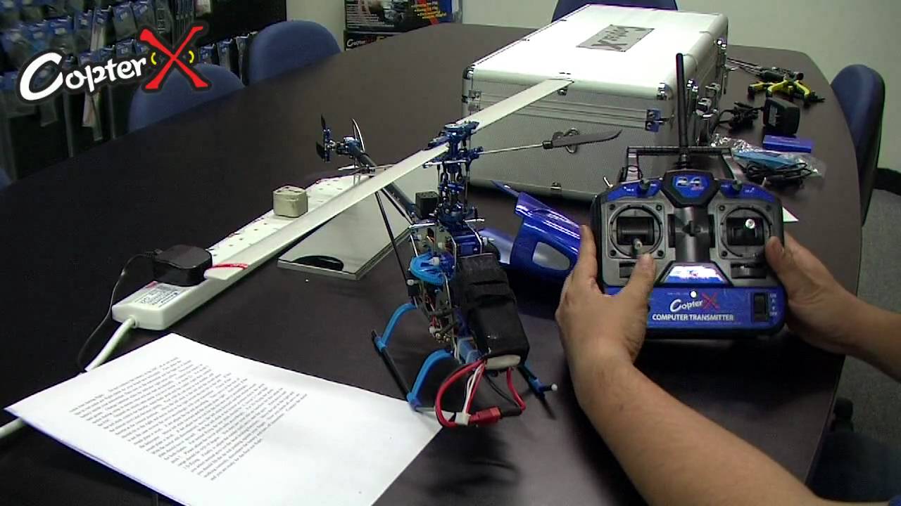 Preflight Checking for CopterX CX450 AE V2/ SE V2/ ME RTF Helicopter - Chapter 5A