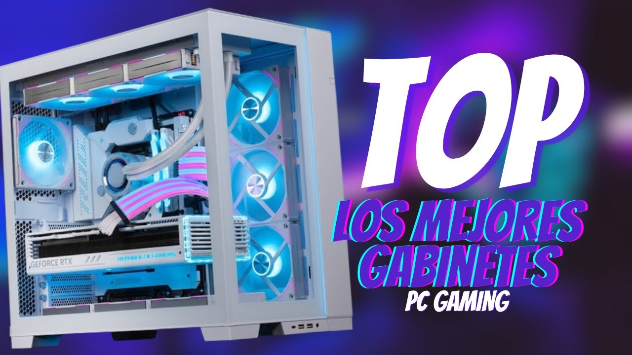 Los mejores GABINETES para PC GAMING calidad precio 2023