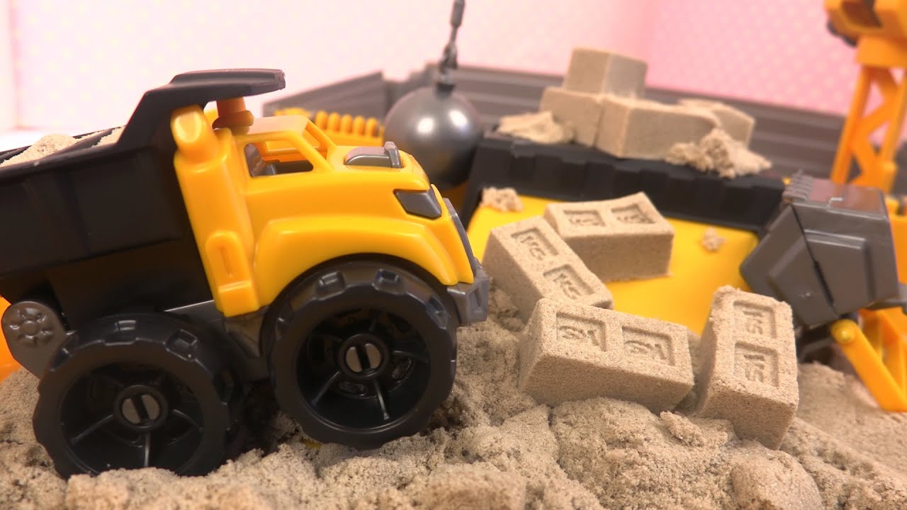 Camion de Chantier pour Enfants Tractopelle