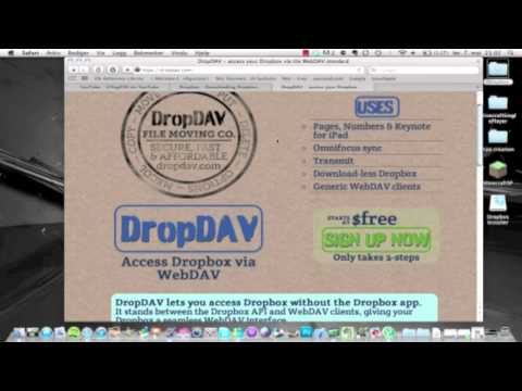 IPad iWork + Dropbox, WebDAV & DropDAV, instructions