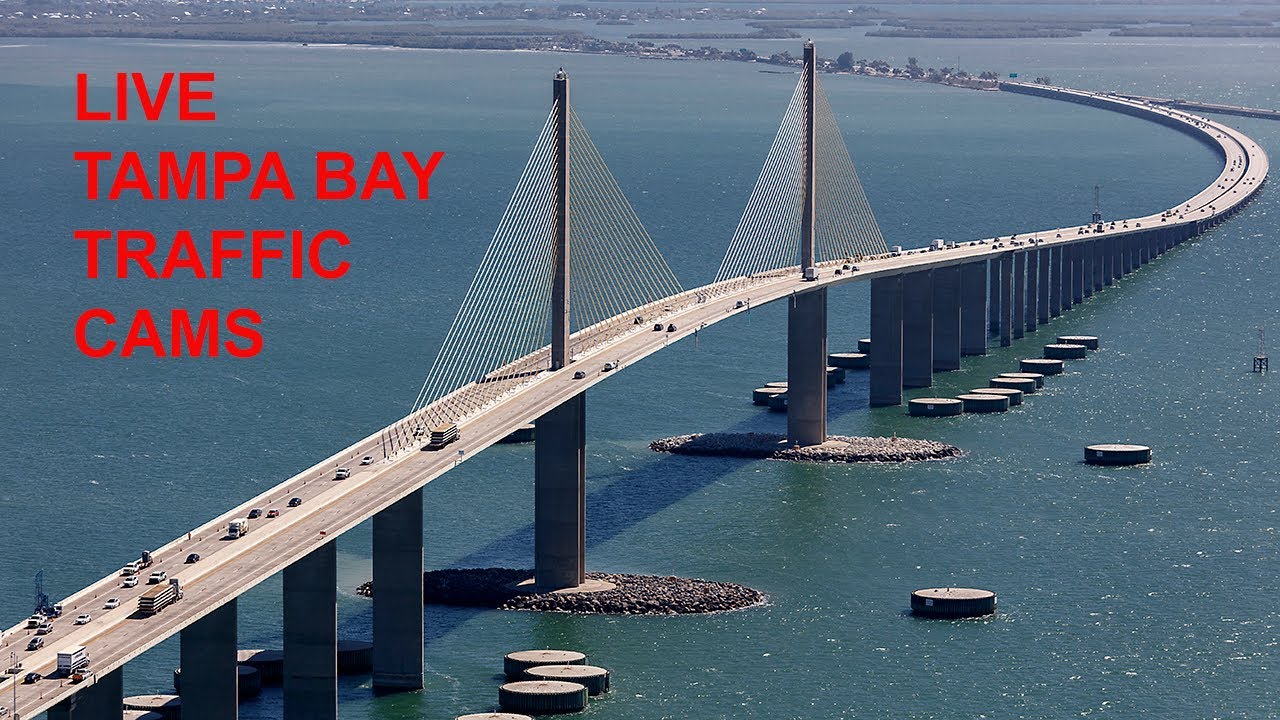 🔴 LIVE Tampa Bay Florida Traffic Camera Scan 24/7
