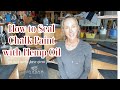How to Seal Chalk Paint with Hemp Oil
