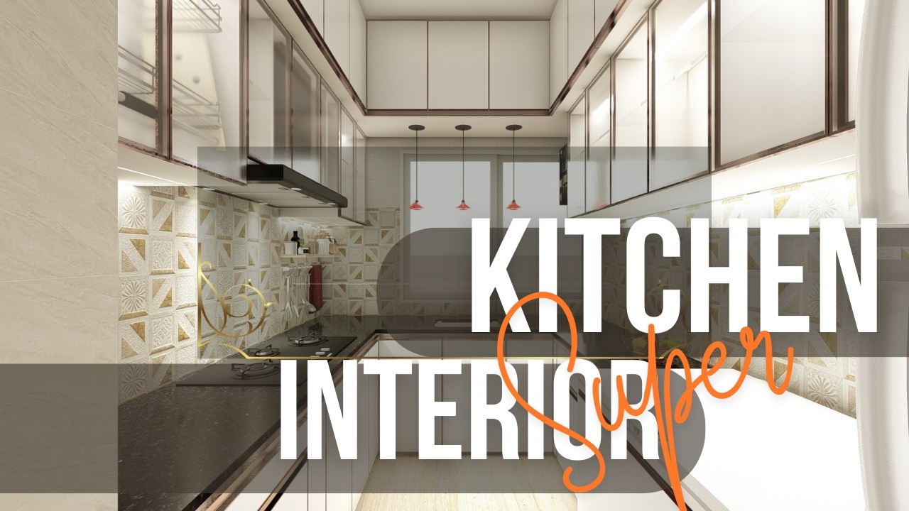 Современный модульный дизайн кухни | Аксессуары для кухонных шкафов и решения для хранения | 3D-а...