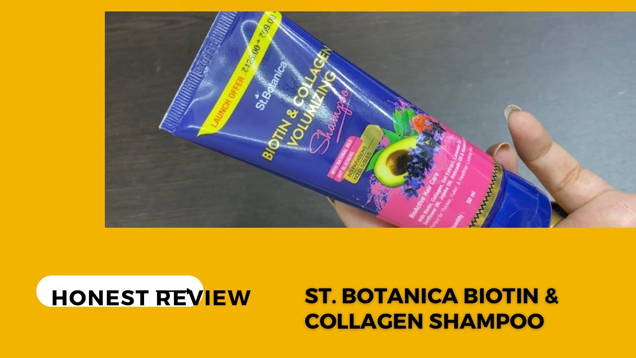 St Botanica Biotin & Collagen Hair Shampoo ReviewBIOTIN & COLLAGEN