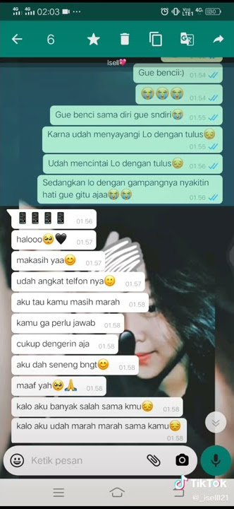 Kata kata minta maaf buat pacar 😔