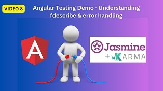 Angular Testing Tutorial - fdescribe in Angular Unit Tests | Error Handling