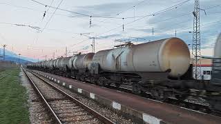 ДТВ 30622 Бургас - Пирдоп с 46013, транзит през гара Казанлък 