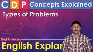 Types of Problems - CDP Concepts - English Explanation