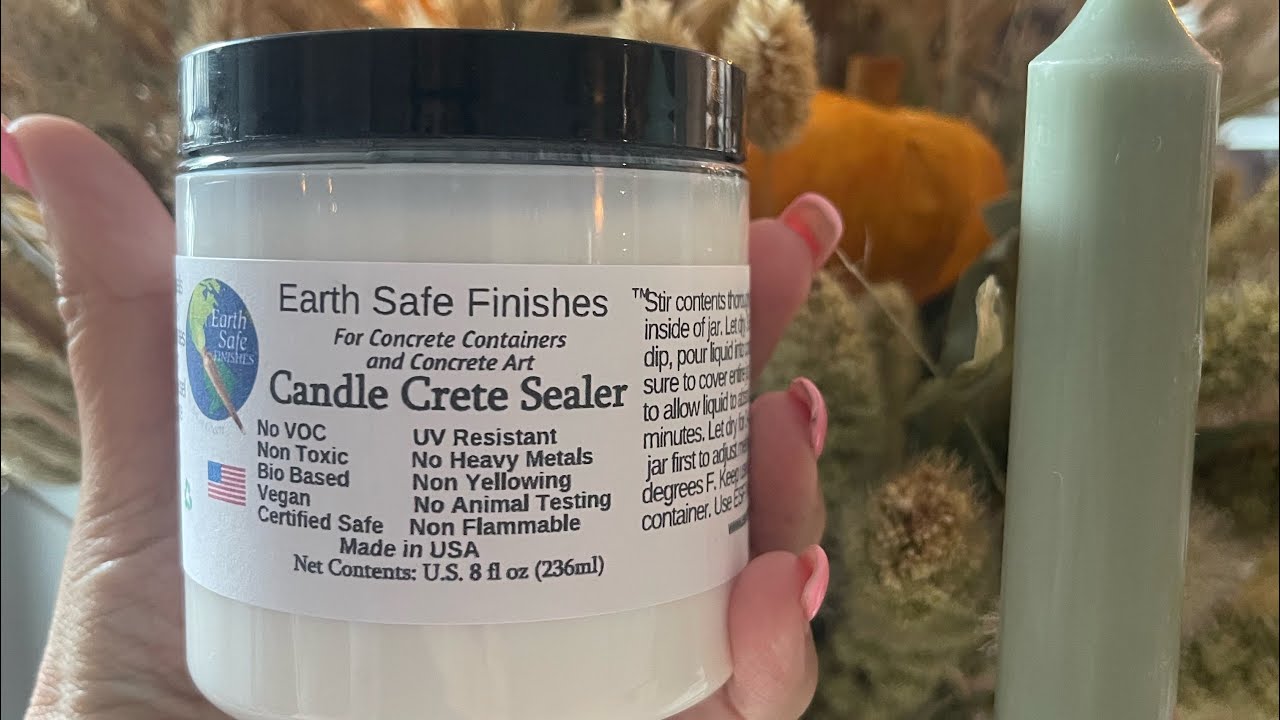 2025 New Earth Safe Finishes REVIEW | CANDLE CRETE SEALER