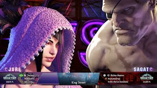 Street Fighter 6 - SirAlony (Juri) vs Richter Masters (Sagat)