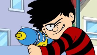 Dennis Takes Aim | Funny Episodes | Dennis and Gnasher