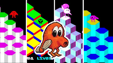 20 Q-Bert Clones That Copied Too Much