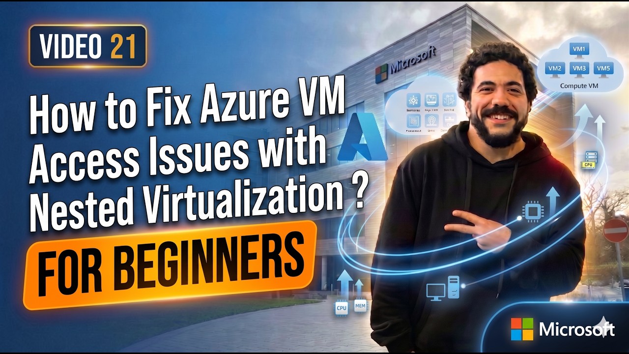 EN | How to Enable Nested Virtualization on Azure VM ? Ep.21 - YouTube