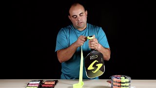 How To Install Overwrap Grip | Gearbox Pickleball screenshot 4