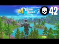 42 Elimination Solo Vs Squad Win | WORLD RECORD!!! | FULL GAME Season 2 Chapter 3 (Fortnite PC)