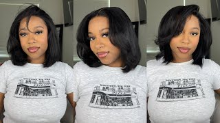 SKIP THE PERM, GET THE WIG 🥰 $99 Natural Layered Wig | Detailed Beginner Install | Nadula Hair