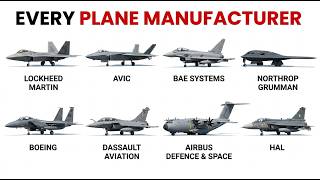 Every Military Plane Manufacturer Explained In 11 Minutes