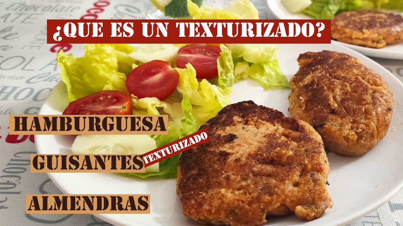 🌟Hamburguesa de GUISANTES TEXTURIZADOS Y ALMENDRAS 🌿 Que es un Texturizado?