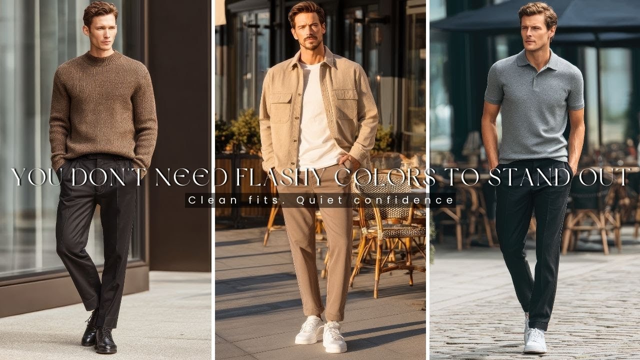 Эти 20 образов доказывают, что вам не нужны яркие цвета | Мужская мода