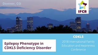 Epilepsy Phenotype in CDKL5 Deficiency Disorder