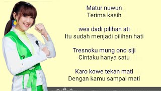 Happy Asmara - Pilihan Ati (Lirik) | Terjemahan Jawa   Indo 🎶