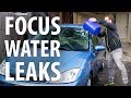 How to: Fix Ford Focus water leaks (wet passenger footwell carpet)