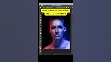 Dual Color Effect in Photoshop Easily (2023) #shorts #shortsvideo #youtubeshorts #youtube