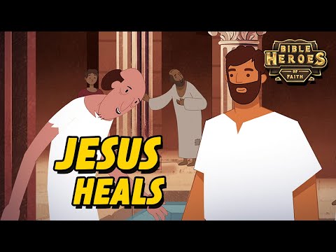 Jesus Heals at the Pool of Bethesda | Animated Bible Story for Kids | Bible Heroes of Faith [Ep. 4]