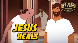 Jesus Heals at the Pool of Bethesda | Animated Bible Story for Kids | Bible Heroes of Faith [Ep. 4]