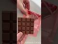 ASMR chocolate unwrapping — soft &amp; satisfying sounds #asmr