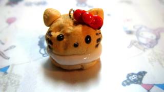 Clay Hello Kitty Cream Puff Tutorial!