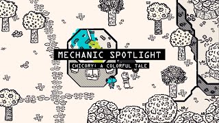 SGF February 2021 - Game Mechanic Spotlight: Chicory: A Colorful Tale
A Zelda-like adventure game inside a coloring book world where you can explore and solve puzzles, or just stop to paint a while- all at your own pace. We chat with the dev about why he wanted to create a game where players paint directly in the environment. SGF February 2021 - Game Mechanic Spotlight: Chicory: A Colorful Tale