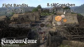 FASTEST WAY TO GRIND MONEY IN KINGDOM COME: DELIVERANCE | Hunting Bandits for 8.5k in 5 minutes