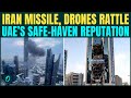 Iran BOMBS Dubai | Iranian Missiles Rain Over UAE Capital- Burj Khalifa Area Hit, Tourists Flee