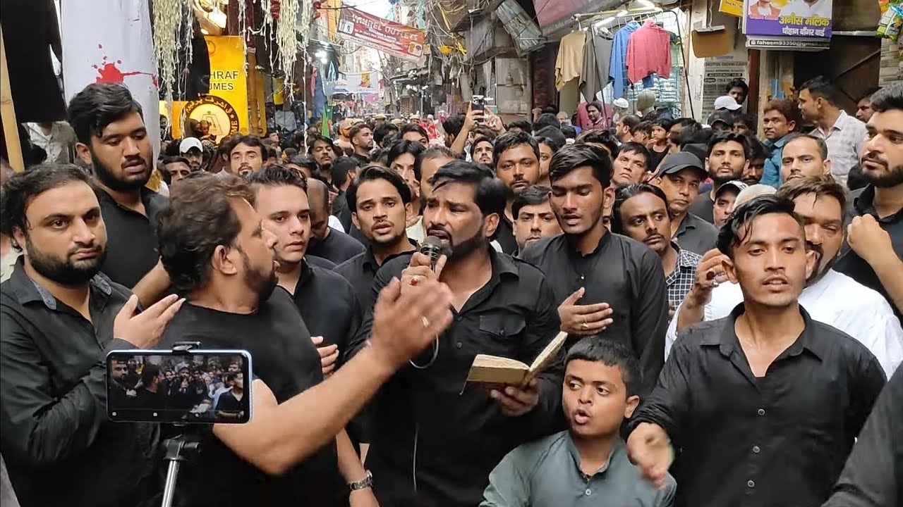 Mera Bhai Na Raha 😭Live Noha Ustad Ali Naqi  Padte Huye | Behad Masaibi Noha | Jafrabad Delhi 2023