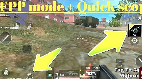 pubg mobile lite FPP mode+Quick scope||FPP mode and Quick scope in pubg  lite||FPP  + Quick  scope