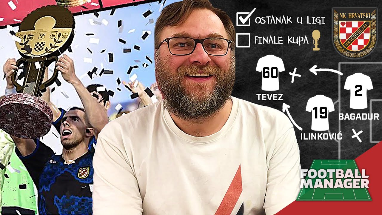VLADA NOVAKOVIĆ MI SASTAVLJA TAKTIKU ZA FINALE KUPA PROTIV DINAMA 🔴FOOTBALL MANAGER | DRAGOVOLJAC