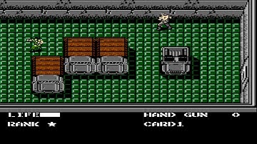 The Game Genie Player - Metal Gear (NES) - CAPTURED - PART 1