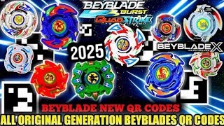 ALL NEW ORIGINAL GENERATION BEYBLADES QR CODES | 2023 UPDATED ! BEYBLADE BURST QUAD DRIVE