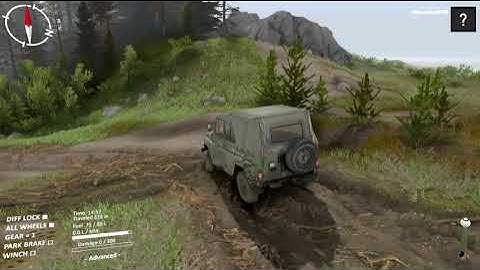 JEEP IN JUNGLE  PART 2 - SPINTIRES MUDRUNNER - GAMEPLAY #Games #MUDRUNNER #SPINTIRES #Part2