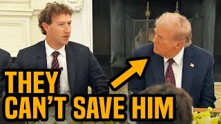 DEFEATED Trump forces tech CEO’s to suck up