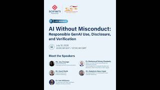 AI Without Misconduct: Responsible GenAI Use, Disclosure, and Verification